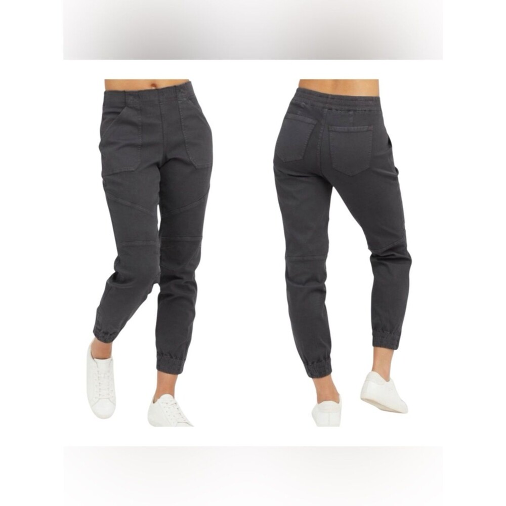 SPANX Charcoal Gray Jogger Track Pants